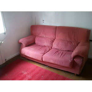 REGALO Sofa 2 plazas rojo 2